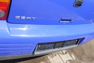 Seat Arosa 6H Stoßstange hinten Heckstoßstange blau LS5J - Bild 7