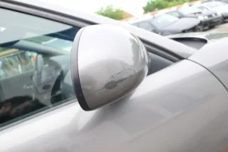 Seat Ibiza 6L elektrischer beheizter Spiegel Außenspiegel rechts grau LS7U - Bild 3
