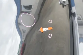 VW Fox 5Z Heckklappe Kofferraumklappe Klappe hinten + Scheibe schwarz LC9Z - Bild 5