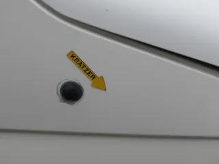 VW T5 7E 2 Facelift Kotflügel vorne rechts weiß R902 7H0821102E - Bild 2