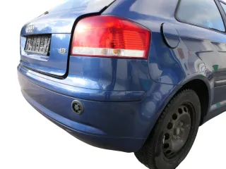 A3 8P Stoßstange Heckstoßstange Stoßfänger hinten 2/3-Türer blau LZ5C - Bild 2