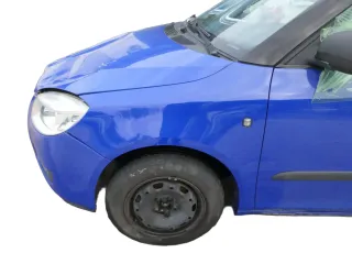Skoda Fabia 5J Kotflügel vorne links - blau LF5K auch Kombi - Bild 1