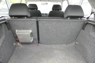 Golf 4 Limousine Sitz Rückbank Rücksitzbank Sitzfläche Sitze Kopfstützen schwarz - Bild 2
