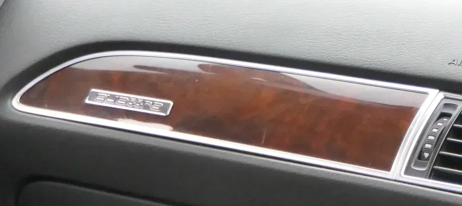 A6 4F Tacho Abdeckung Verkleidung Blende Nussbaum Dekor Holz Quattro - Bild 1