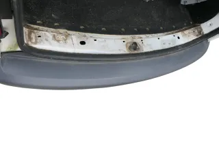 VW Caddy 2K Stoßstange hinten Heckstoßstange Stoßfänger grau graphit nicht lack - Bild 14