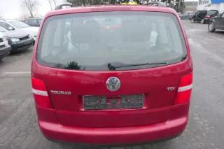 VW Touran 1T Stoßstange hinten Heckstoßstange Stoßfänger rot braun LA3W bis2010 - Bild 1