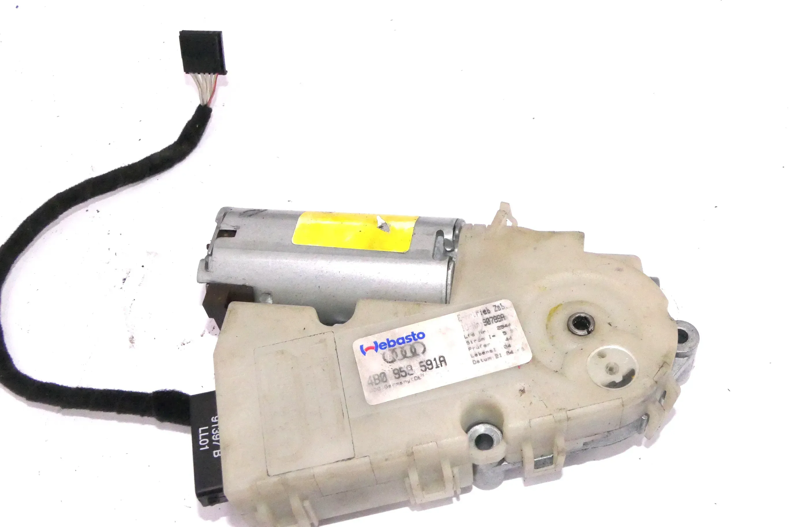 VW Touran A6 4B Schiebedachmotor Motor Schiebedach 4B0959591A Antrieb Webasto - Bild 1