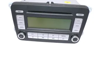 VW Golf 5 V Plus 6 VI Touran Caddy CD Radio RCD 300 1K0035186R mit Code - Bild 2