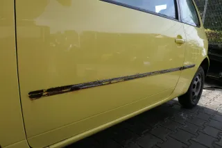 VW Lupo Seat Arosa Tür vorne links Fahrertür gelb LD1B (für elektr. Fensterheber - Bild 2