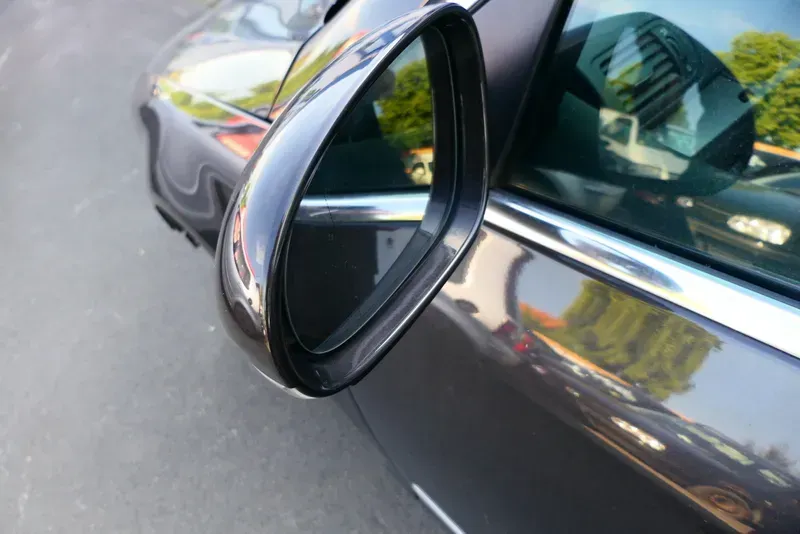 Passat 3C elektrischer Spiegel Außenspiegel links NUR Glas automatisch abblendba - Bild 1
