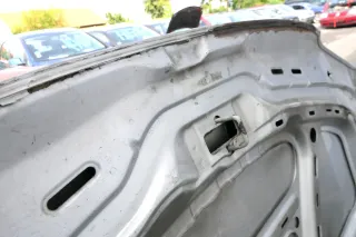 VW Passat 3BG Motorhaube Klappe vorne vorn Haube silber LA7W - Rost - Bild 3