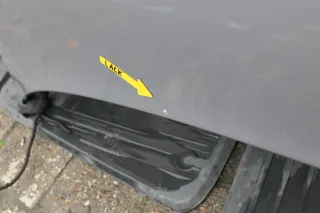 Audi A4 B6 8E Motorhaube Haube Klappe grau LY7Z - mit Grill - Bild 3