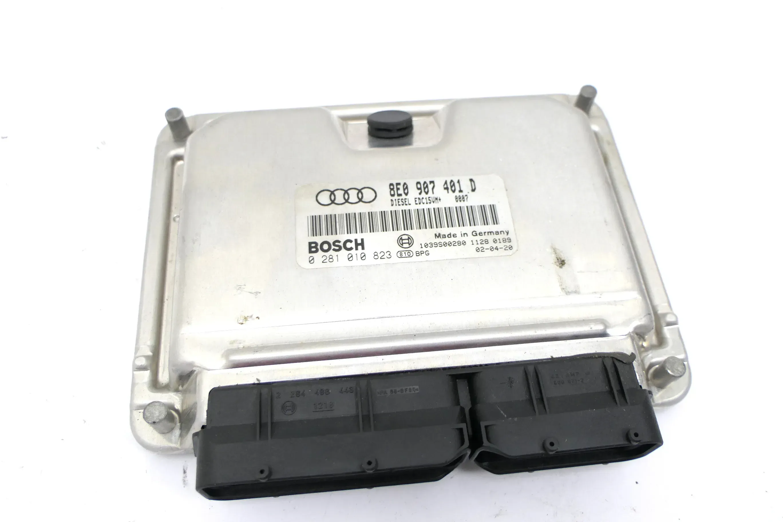 Audi A4 B6 Motorsteuergerät Steuergerät 8E0907401D 2.5 TDI AKE Motor 132kw 180PS - Bild 1
