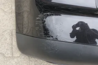 VW Touran 1T Stoßstange hinten Heckstoßstange Stoßfänger schwarz LC9Z - Bild 7