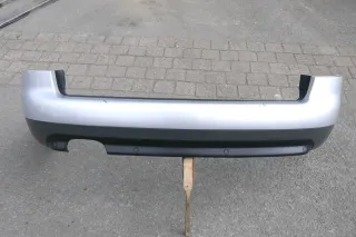 Audi A6 4B Kombi Avant Stoßstange hinten Heckstoßstange Facelift silber LY7W PDC - Bild 1