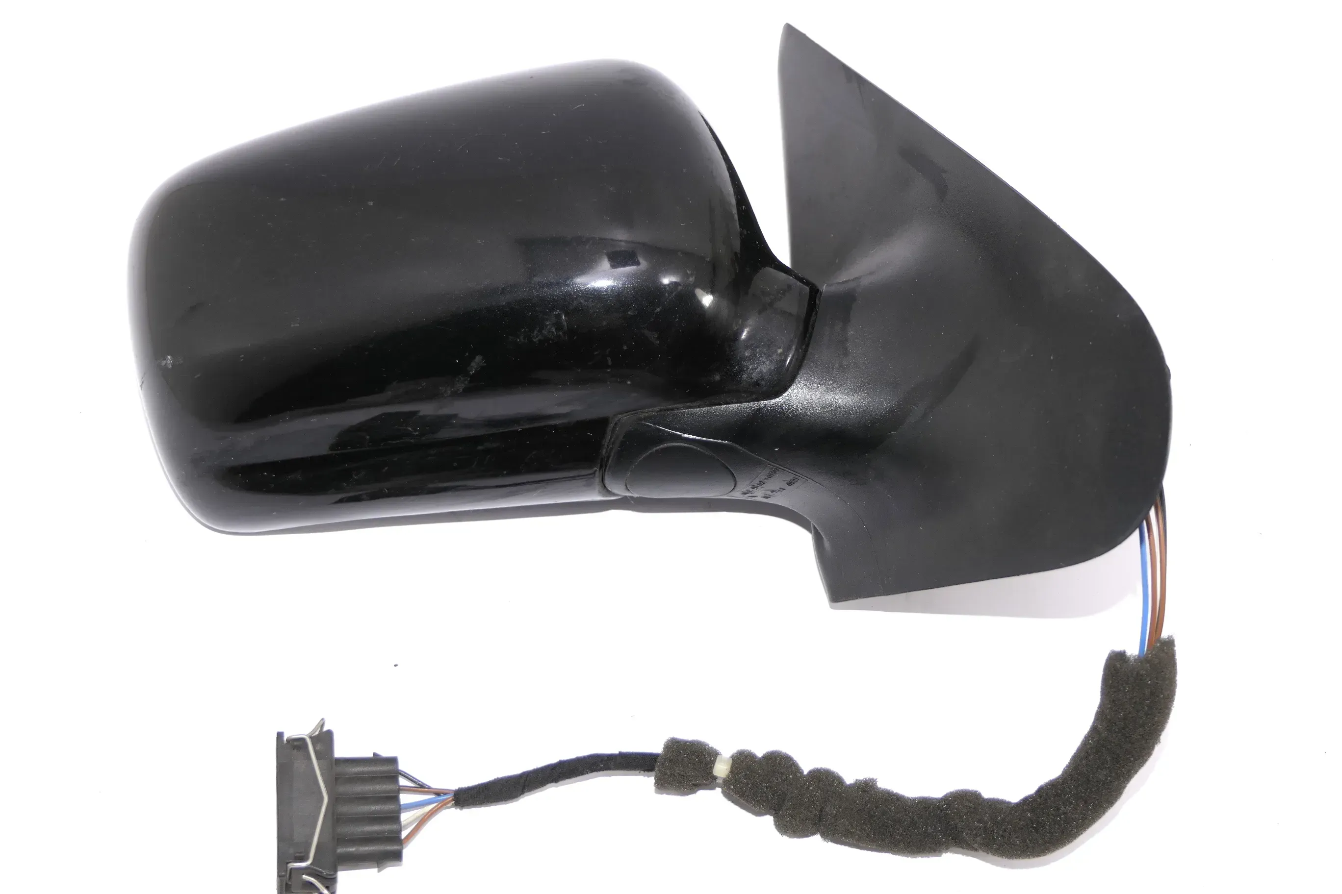 VW Polo Kombi elektrischer Spiegel vorne rechts Außenspiegel schwarz bisBj.1999 - Bild 1