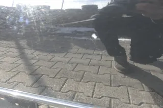 VW Lupo Arosa Tür vorne links Fahrertür schwarz L041 keineAnbauteile (mecha FH - Bild 2