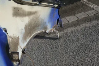 VW Lupo Kotflügel vorne links blau LW5Z - Bild 3