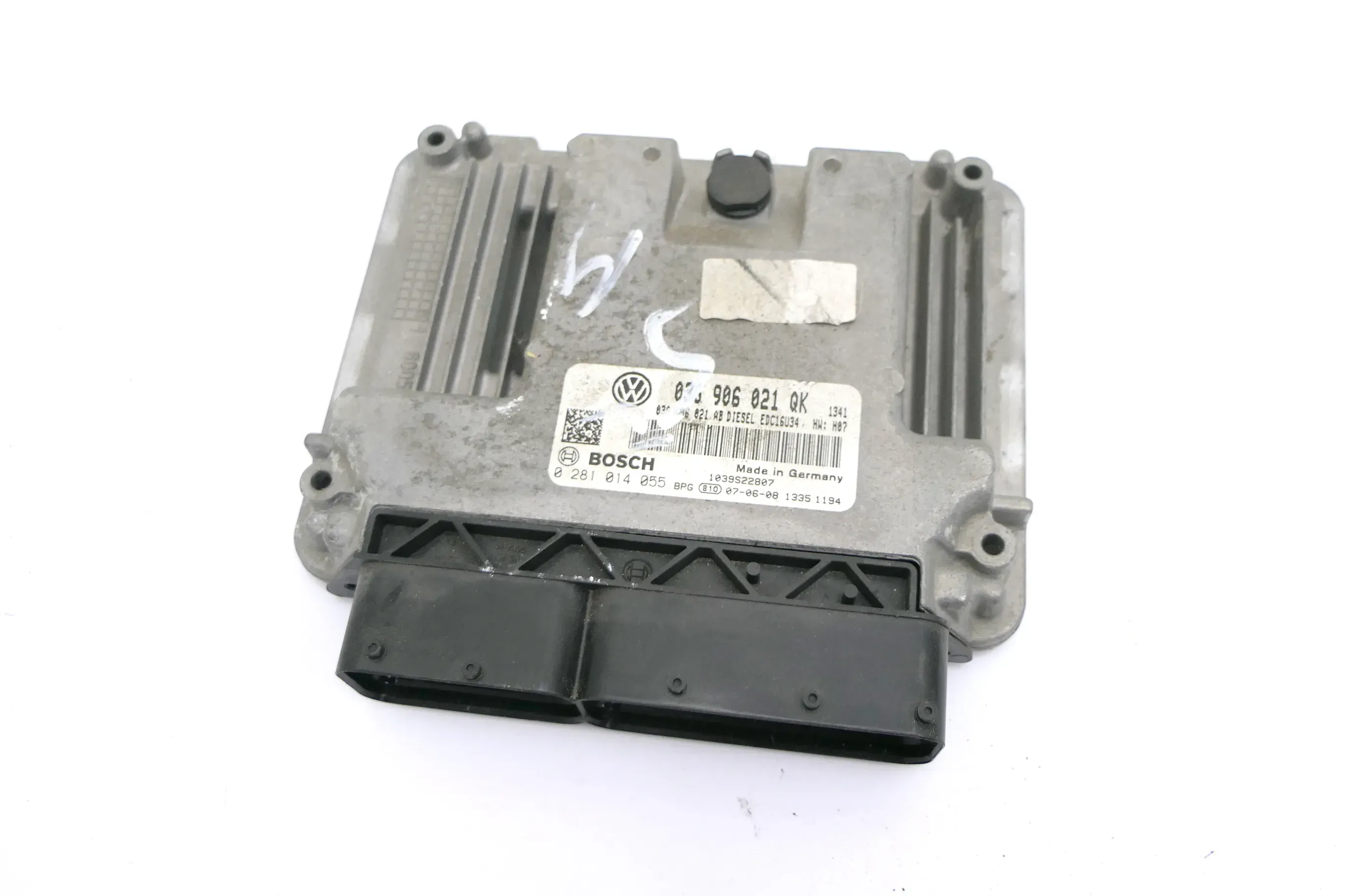 VW Golf 5 Plus Steuergerät 1.9 TDI 77kw 105PS BLS Motor 03G906021QK - Bild 1