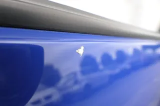 VW Golf 4 Tür vorne rechts Beifahrertür 2/3-Türer blau LW5Z - Bild 5