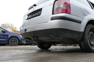 VW Passat 3BG Kombi Variant Stoßstange hinten Heckstoßstange LA7W grau silber - Bild 4