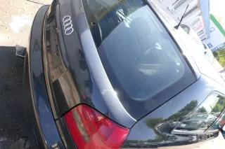 A3 8L bisBj.ca1999 Heckklappe Kofferraumklappe Klappe hinten schwarz LZ9U Scheib - Bild 2