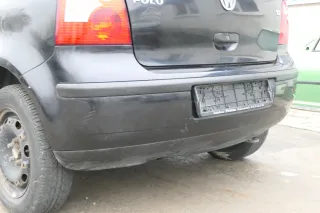 VW Polo 9N 9N3 Stoßstange Heckstoßstange hinten schwarz LC9Z - Bild 5