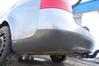 Audi A6 4B Kombi Avant Stoßstange hinten Heckstoßstange grau LY7L - Bild 3