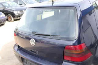 VW Golf 4 Limousine Heckklappe Kofferraumklappe Klappe hinten blau LC5H -ohneAnb - Bild 4