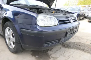 VW Golf 4 1J Stoßstange vorne Stoßfänger vorn blau LC5H - Bild 3