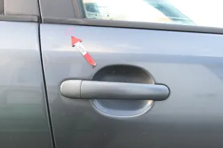 Seat Leon Toledo 1M Tür vorne rechts Beifahrertür silber grau LS7T - Bild 4