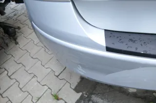 Seat Altea 5P Stoßstange hinten Heckstoßstange Stoßfänger grau silber LS7N - Bild 11