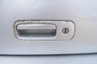 VW Golf 4 Limousine Heckklappe Kofferraumklappe Klappe hinten silber LA7W ohnAnb - Bild 4