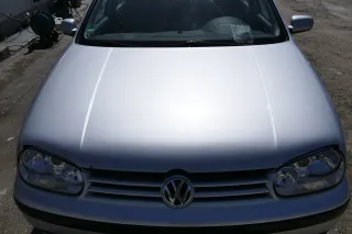 VW Golf 4 Motorhaube Haube Klappe vorne silber grau LA7W grau reflexsilber - Bild 1