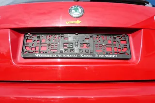 Skoda Fabia 6Y6 Schrägheck Heckklappe Kofferraumklappe hinten rot LF3K - Bild 8