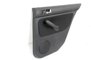 1x VW Golf 4 1J Limousine Türverkleidung Verkleidung Tür hinten rechts schwarz - Bild 3