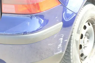 VW Golf 4 1J Limousine Stoßstange hinten Heckstoßstange Stoßfänger blau LB5N - Bild 5