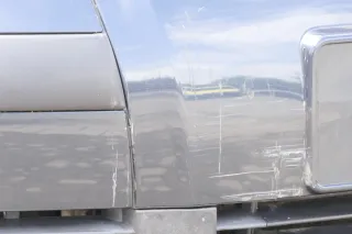 VW Passat 3BG Stoßstange vorne Frontstoßstange Stoßfänger grau blau LC5F - Bild 6