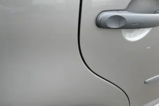 VW Touran 1T 1T3 Tür hinten rechts grau LD7S mit Scheibe - sonstg ohne Anbauteil - Bild 2