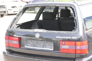 VW Passat 3A 35i Kombi Variant Heckklappe Klappe Kofferraumklappe schwarz LC9Z - Bild 2