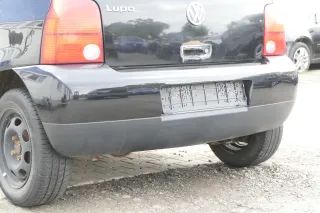 VW Lupo Stoßstange hinten Heckstoßstange Stoßfänger schwarz L041 - Bild 4