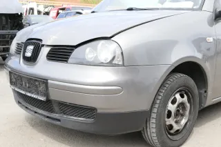 Seat Arosa 6H Stoßstange Frontstoßstange vorne grau LS7U ab ca.Bj. 2000 Facelift - Bild 4
