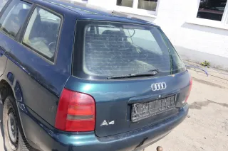 Audi A4 B5 Heckklappe hinten Klappe Kofferraumklappe Kombi grün LZ6U Scheibe - Bild 5