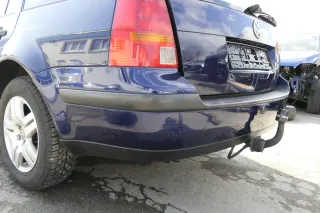 VW Golf 4 Kombi Avant Stoßstange hinten Heckstoßstange Stoßfänger blau LB5N - Bild 4
