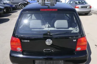 VW Lupo 6X Heckklappe Klappe Kofferraumklappe Scheibe schwarz L041 ohne Anbautei - Bild 1