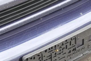 VW T4 Multivan Lange Version Stoßstange Frontstoßstange vorne blau LN5Y Nebelsch - Bild 6