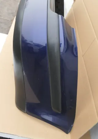 VW Golf 4 Kombi Avant Stoßstange hinten Heckstoßstange Stoßfänger blau LB5N f - Bild 5