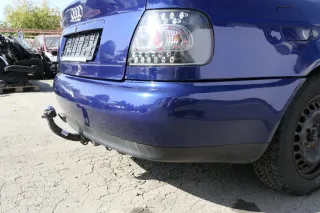 Audi A4 B5 Limousine Stoßstange hinten Heckstoßstange blau LZ5K biscaBj99 - Bild 4