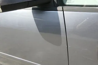 VW Touran 1T 1T3 Tür vorne rechts Beifahrertür grau LD7X platinu ohne Anbauteile - Bild 2