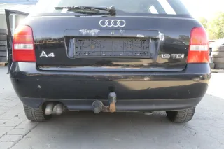 Audi A4 B5 Kombi Varia Stoßstange hinten Heckstoßstange schwarz LY9B Facelift - Bild 1
